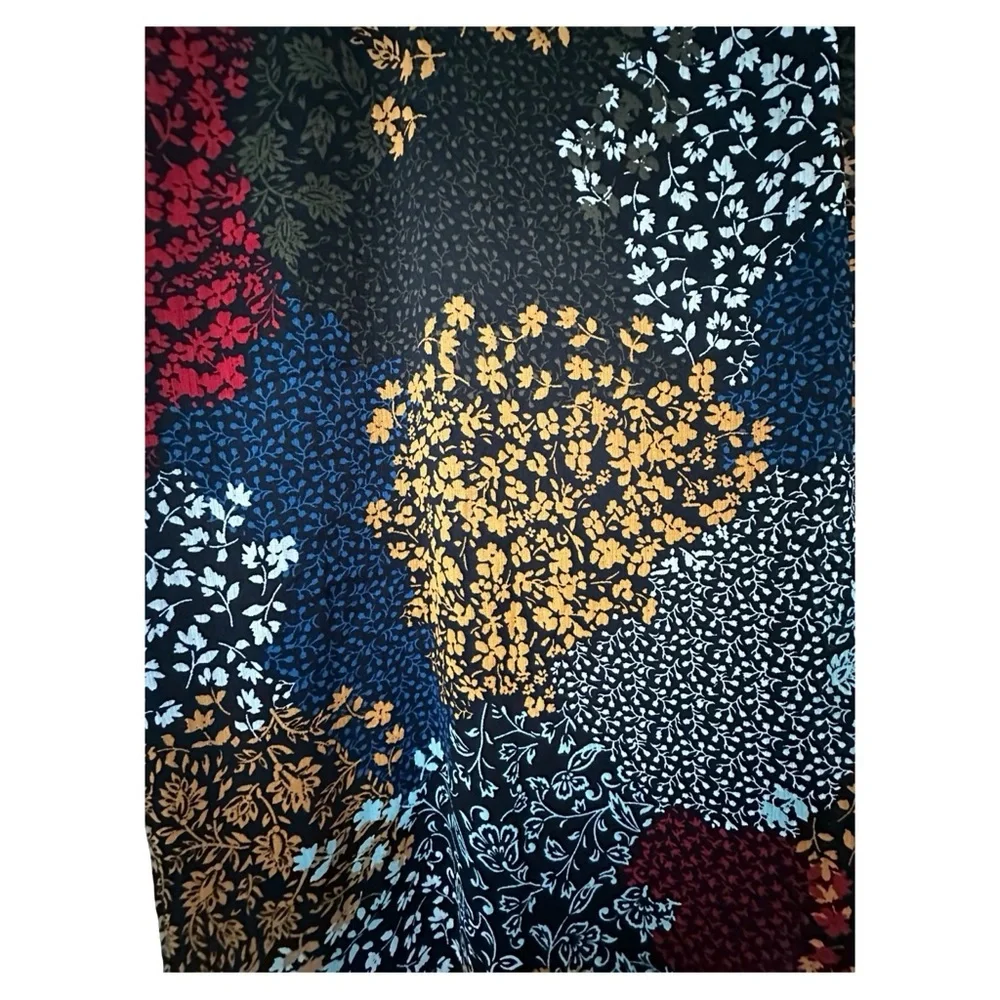 Maurices Patchwork Maxi Skirt - Boho Floral Multicolour XXL - Picture 9 of 16